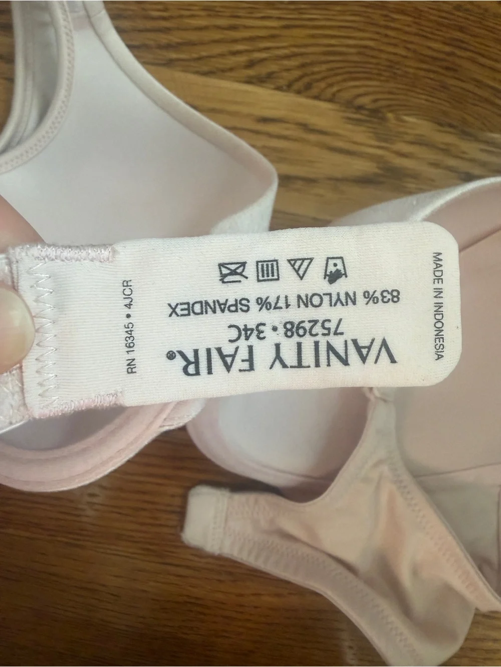 Vanity Fair blush shirt
